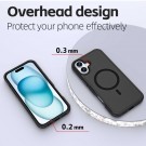 Redpepper Hybrid Deksel MagSafe iPhone 16 Plus svart thumbnail