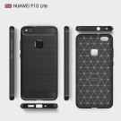 Tech-Flex TPU Deksel Carbon for Huawei P10 Lite svart thumbnail