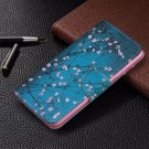 Lommebok deksel for iPhone 11 Pro Max - Rosa blomster thumbnail