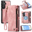 CaseMe 2-i-1 Lommebok deksel Samsung Galaxy S26+ plus 5G rosa thumbnail
