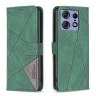 Binfen Lommebok deksel Stitching for Motorola Edge 50 Pro 5G grønn thumbnail
