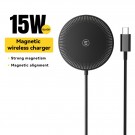 ESSAGER Magnetisk trådløs hurtig lader MagSafe 15W - Svart thumbnail