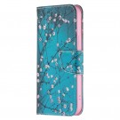 Lommebok deksel for iPhone 13 Pro Max - Rosa blomster thumbnail