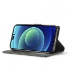 LC.IMEEKE Lommebok deksel for iPhone 15 Pro grå thumbnail