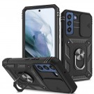 Tech-Flex TPU + PC Deksel med Ring Grep Samsung Galaxy S22 5G svart thumbnail