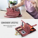 CaseMe multifunksjonell Lommebok deksel Samsung Galaxy S25 FE 5G rød thumbnail