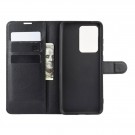 Lommebok deksel for Samsung Galaxy S20 Ultra svart thumbnail