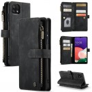 CaseMe multifunksjonell Lommebok deksel Samsung Galaxy A22 5G svart thumbnail