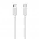 USAMS USB-C til USB-C 60W Ladekabel 2m - hvit thumbnail