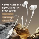 Yesido USB-C In-Ear Øreplugger med mikrofon – Hvit thumbnail