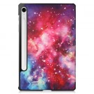 Deksel Tri-Fold Smart til Samsung Galaxy Tab S9 FE / S10 FE - Galakse thumbnail