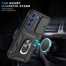 Tech-Flex TPU + PC Deksel med Ring Grep Samsung Galaxy S22 5G svart thumbnail