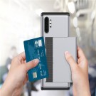 Hybrid TPU + PC Deksel plass til kort Samsung Galaxy Note 10+ svart thumbnail