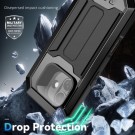 R-JUST Hybrid-deksel med 360° beskyttelse iPhone 17 - Svart thumbnail