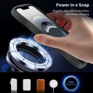 Tech-Flex Wave Deksel iPhone 16e / 17e MagSafe - Svart thumbnail