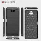 Tech-Flex TPU Deksel Carbon for Sony Xperia 10 svart thumbnail