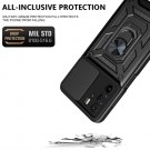 Tech-Flex TPU + PC Deksel med Ring Grep Motorola Edge 30 pro 5G svart thumbnail