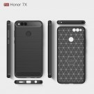 Tech-Flex TPU Deksel Carbon Huawei Honor 7X svart thumbnail