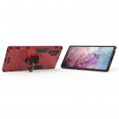 Panther TPU + PC Deksel med Ring Grep Galaxy Note 10+ Plus svart thumbnail