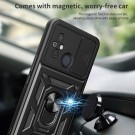 Tech-Flex TPU + PC Deksel med Ring Grep Xiaomi Redmi 12 4G svart thumbnail