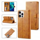 LC.IMEEKE Lommebok deksel for iPhone 14 Pro cognac thumbnail