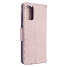 Lommebok deksel for Samsung Galaxy S20+ plus Roségull thumbnail
