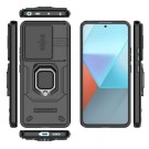 Tech-Flex TPU + PC Deksel med Ring Grep Xiaomi Redmi Note 13 Pro 5G svart thumbnail