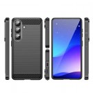 Tech-Flex TPU Deksel karbonfiber for Samsung Galaxy S26+ plus 5G svart thumbnail