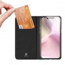 Dux Ducis Skin Pro Series Flip deksel iPhone 16e svart thumbnail