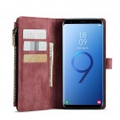 CaseMe multifunksjonell Lommebok deksel Samsung Galaxy S9 plus rød thumbnail