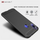 Tech-Flex TPU Deksel Carbon Xiaomi Redmi Note 7 svart thumbnail