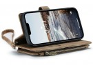 CaseMe multifunksjonell Lommebok deksel iPhone 14 brun thumbnail