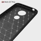 Tech-Flex TPU Deksel Carbon Motorola Moto G7 Play svart thumbnail