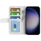 Lommebok deksel Premium for Samsung Galaxy S24+ Plus 5G hvit thumbnail