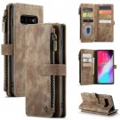 CaseMe multifunksjonell Lommebok deksel Samsung Galaxy S10 Plus brun thumbnail