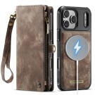 CaseMe 2-i-1 Lommebok deksel iPhone 18 Pro Brun thumbnail