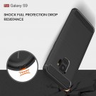 Tech-Flex TPU Deksel Carbon for Galaxy S9 svart thumbnail