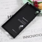 Mercury Goospery TPU Deksel Sony Xperia XA1 svart thumbnail