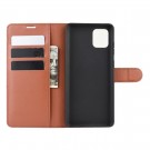 Lommebok deksel for Samsung Galaxy Note 10 Lite brun thumbnail