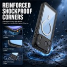 Redpepper Deksel Vanntett IP68 iPhone 18 Pro Max MagSafe svart thumbnail