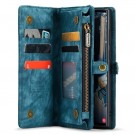 CaseMe 2-i-1 Lommebok deksel Samsung Galaxy S26 Ultra 5G blå thumbnail