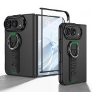 GKK slankt deksel med håndleddsstropp til iPhone Duo - Svart thumbnail