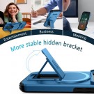 Tech-Flex Deksel Kickstand iPhone 18 Pro max MagSafe - Blå thumbnail