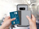 Hybrid TPU + PC Deksel plass til kort Samsung Galaxy S10e Roségull thumbnail