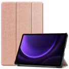 Deksel Tri-Fold Smart til Samsung Galaxy Tab S9 FE / S10 FE Roségull thumbnail