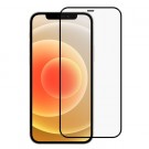 Herdet Glass skjermbeskytter heldekkende iPhone 12 / 12 Pro svart kant thumbnail