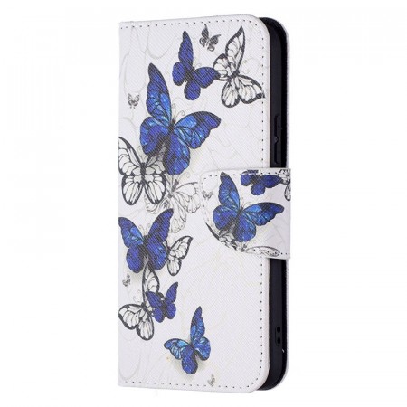Lommebok deksel for Samsung Galaxy S22+ plus 5G - Butterfly