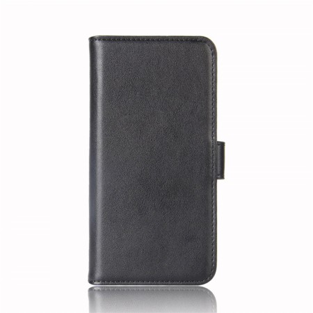 Lommebok deksel ekte Lær for Samsung Galaxy S21 5G svart
