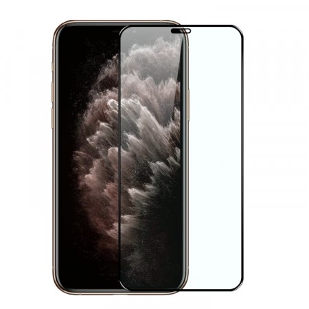 Herdet Glass skjermbeskytter heldekkende iPhone 11 Pro svart kant