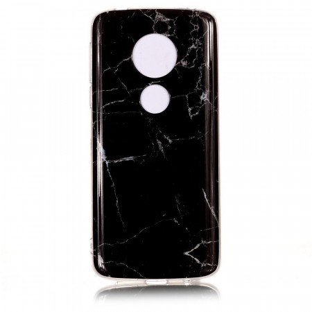 Fashion TPU Deksel for Motorola Moto E5/Moto G6 Play  - Marmor svart